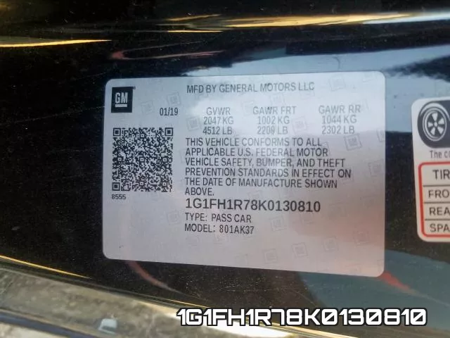 1G1FH1R78K0130810 фото 2