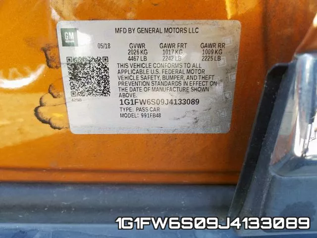 1G1FW6S09J4133089 фото 2