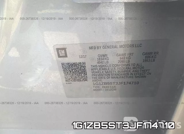 1G1ZB5ST3JF174710 фото 7