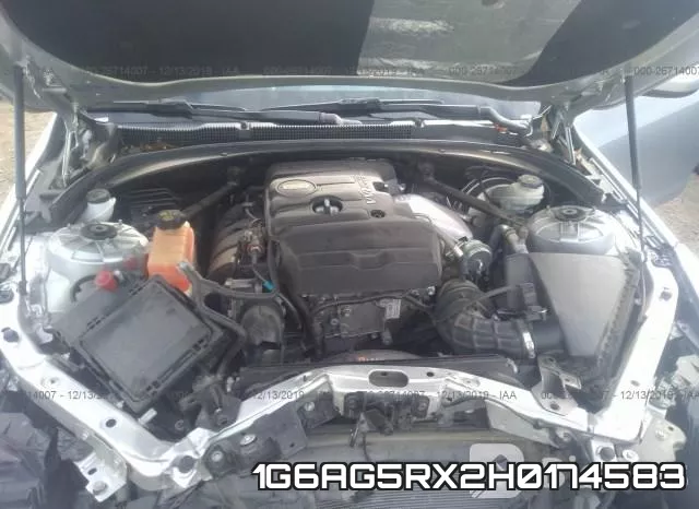 1G6AG5RX2H0174583 фото 2