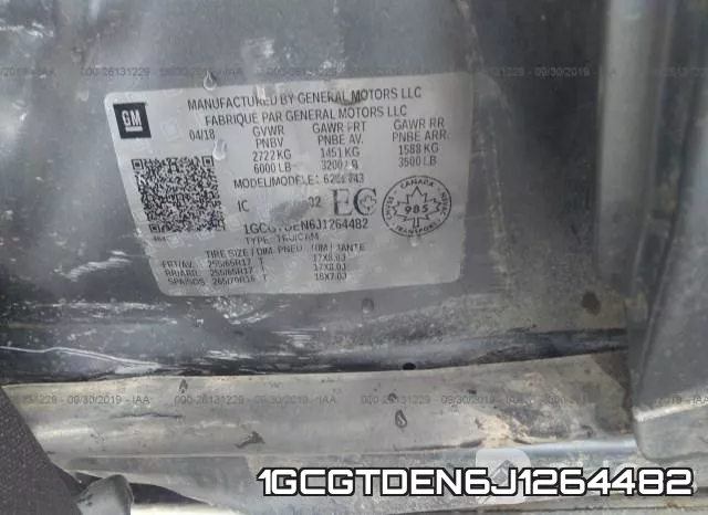 1GCGTDEN6J1264482 фото 7