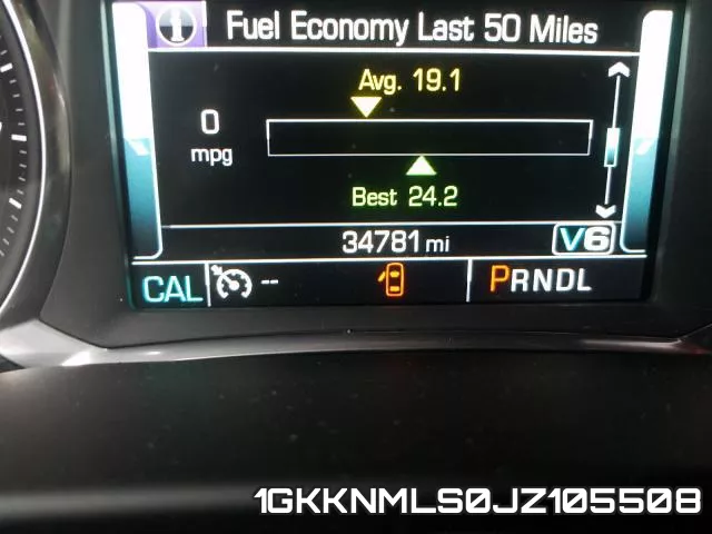 1GKKNMLS0JZ105508 фото 8