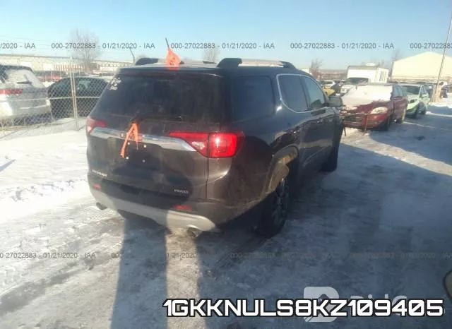1GKKNULS8KZ109405 фото 3