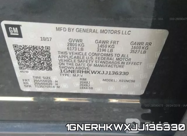 1GNERHKWXJJ136330 фото 6