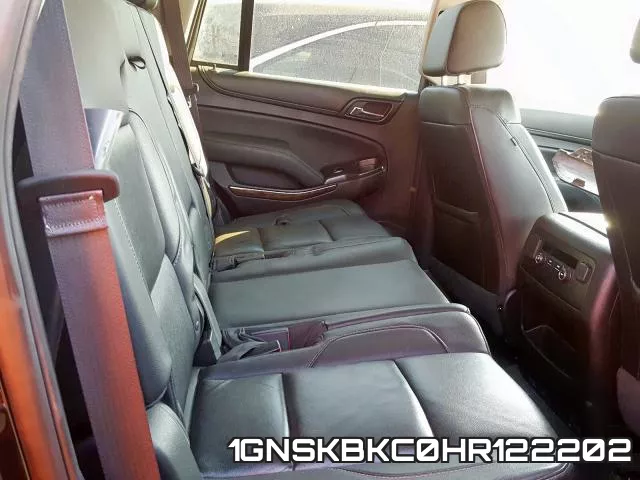 1GNSKBKC0HR122202 фото 6