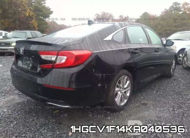 1HGCV1F14KA040536 фото 4