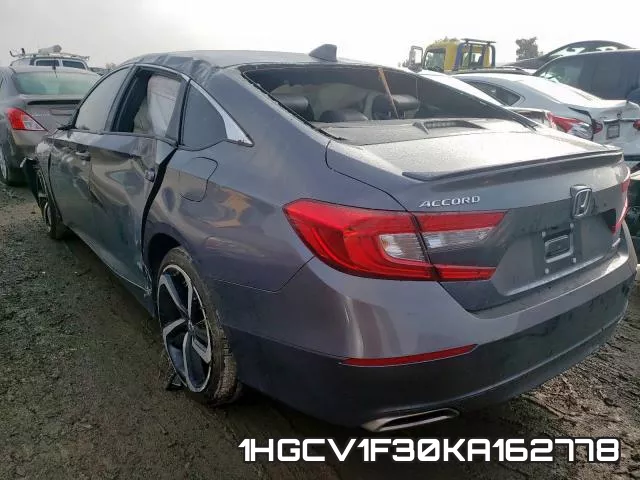 1HGCV1F30KA162778 фото 4