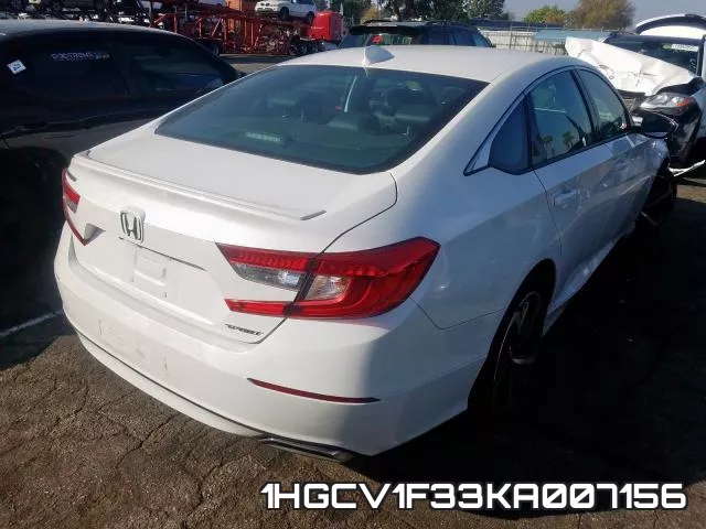 1HGCV1F33KA007156 фото 4