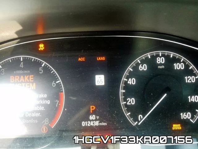 1HGCV1F33KA007156 фото 7