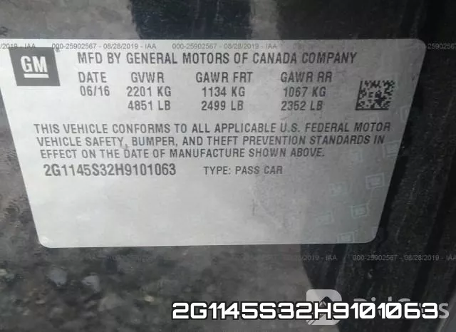 2G1145S32H9101063 фото 9