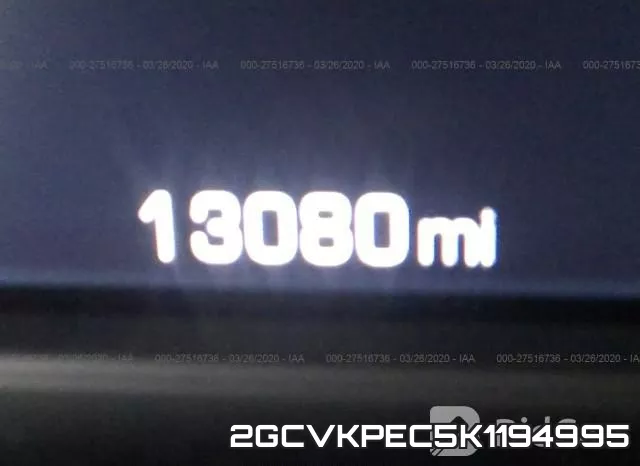 2GCVKPEC5K1194995 фото 6