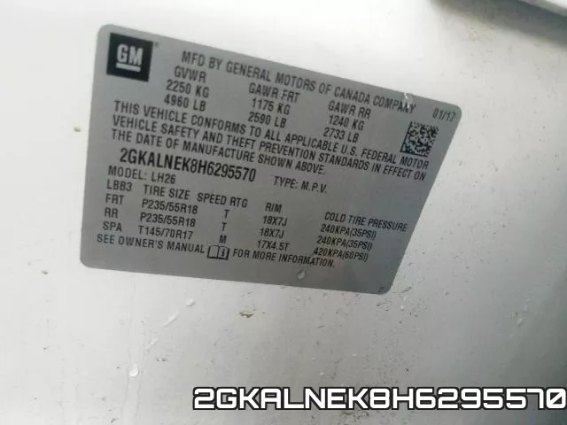 2GKALNEK8H6295570 фото 2