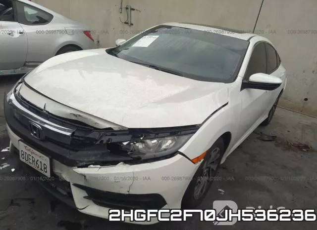 2HGFC2F70JH536236 фото 3