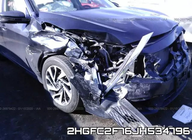 2HGFC2F76JH534796 фото 5