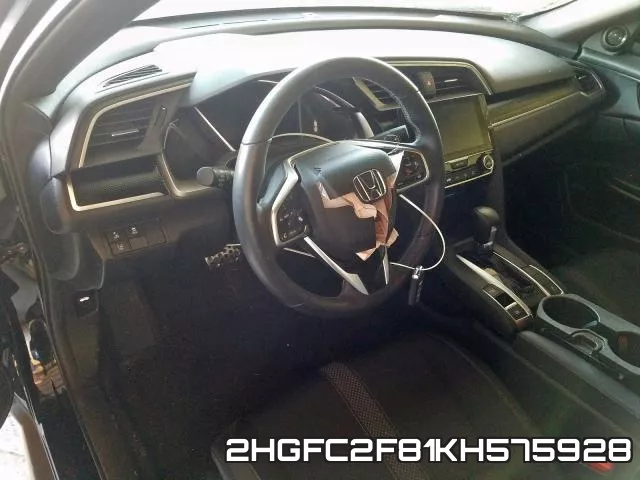 2HGFC2F81KH575928 фото 9
