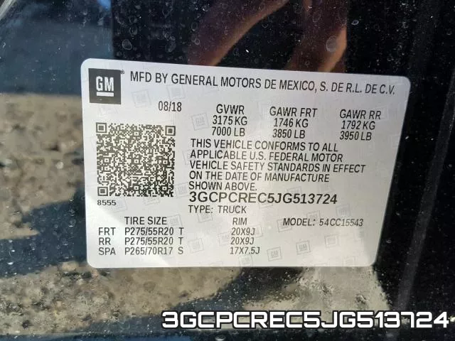 3GCPCREC5JG513724 фото 2