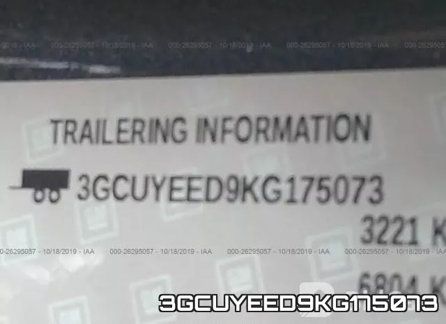 3GCUYEED9KG175073 фото 8