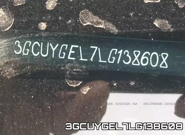 3GCUYGEL7LG138608 фото 8