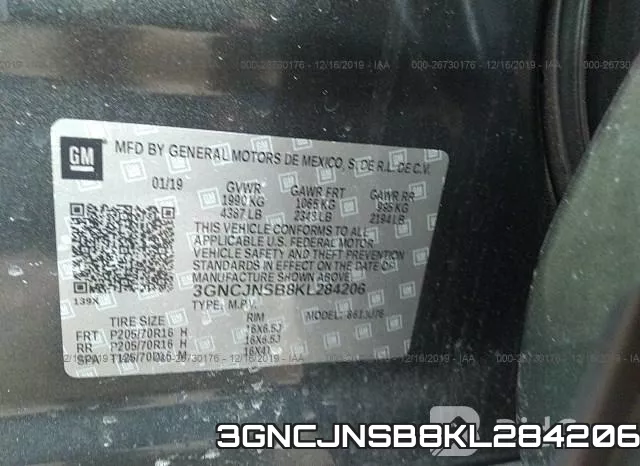3GNCJNSB8KL284206 фото 7
