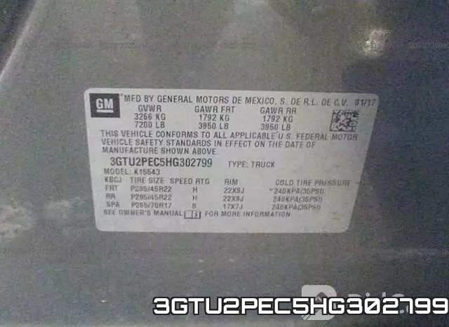 3GTU2PEC5HG302799 фото 7