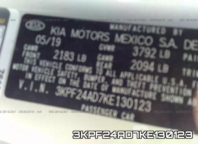 3KPF24AD7KE130123 фото 10