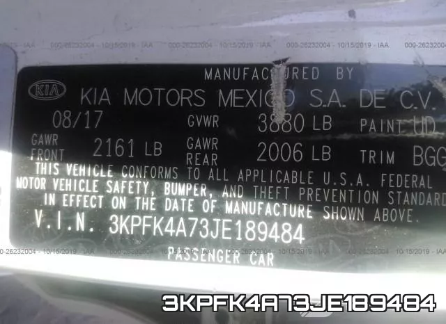 3KPFK4A73JE189484 фото 8