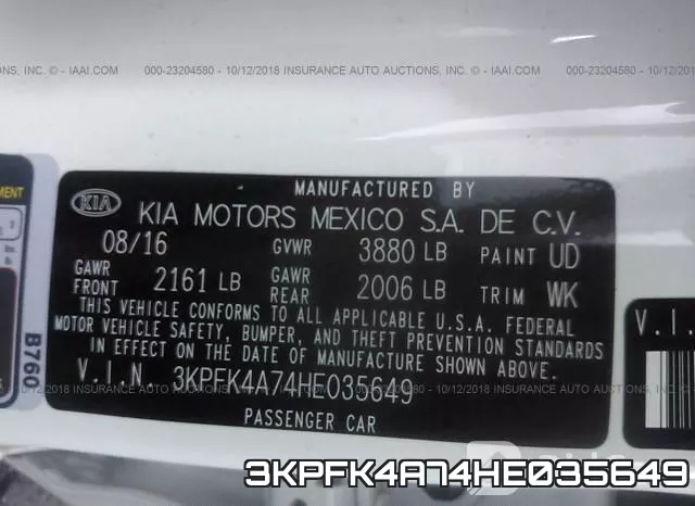 3KPFK4A74HE035649 фото 9