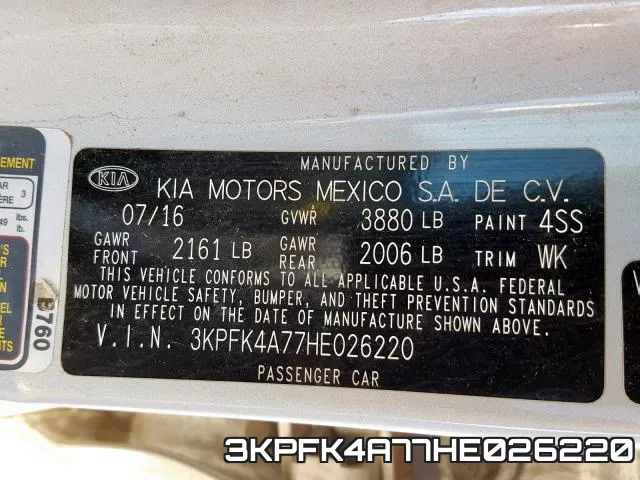 3KPFK4A77HE026220 фото 2