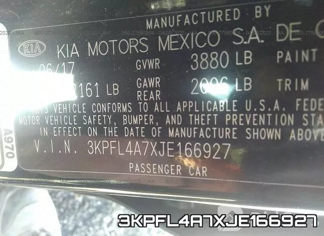 3KPFL4A7XJE166927 фото 6