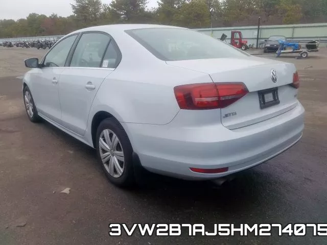3VW2B7AJ5HM274075 фото 3