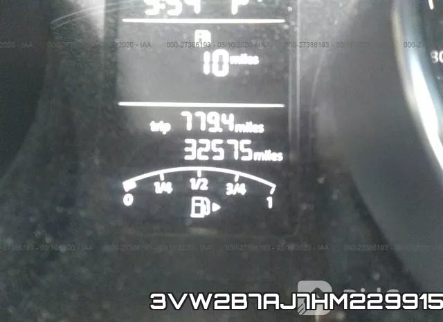 3VW2B7AJ7HM229915 фото 7