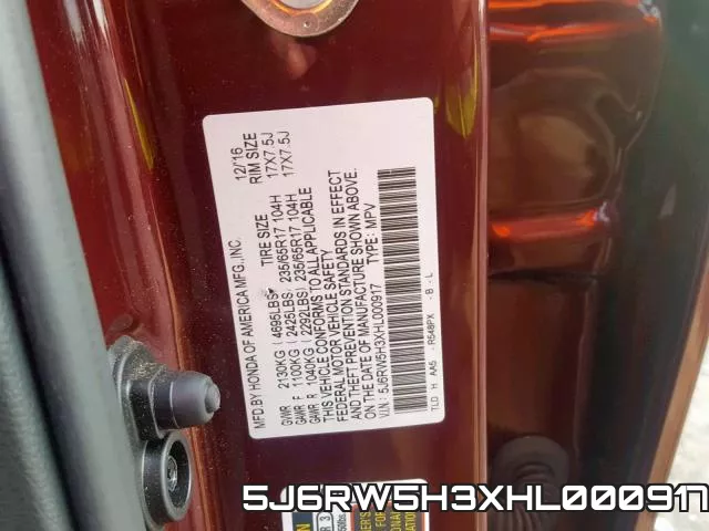 5J6RW5H3XHL000917 фото 2