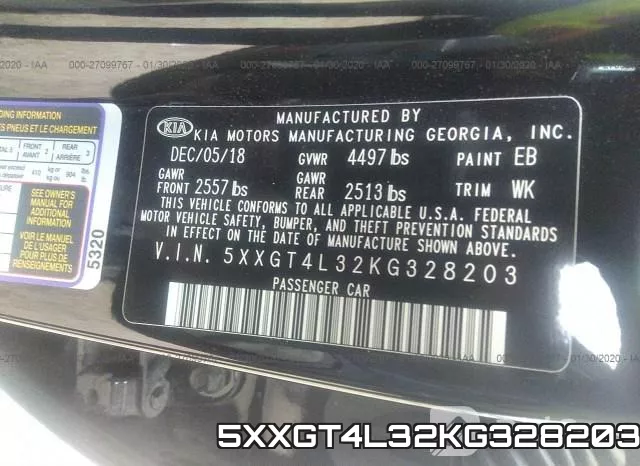5XXGT4L32KG328203 фото 7
