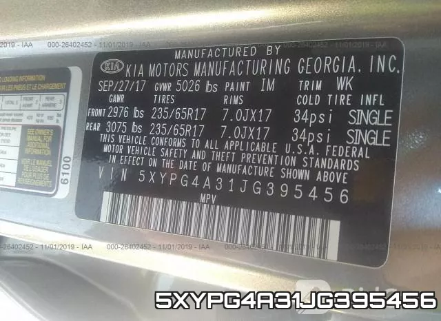 5XYPG4A31JG395456 фото 5