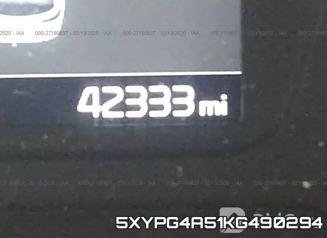 5XYPG4A51KG490294 фото 6