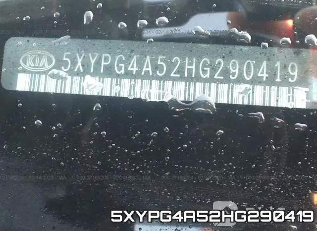 5XYPG4A52HG290419 фото 8