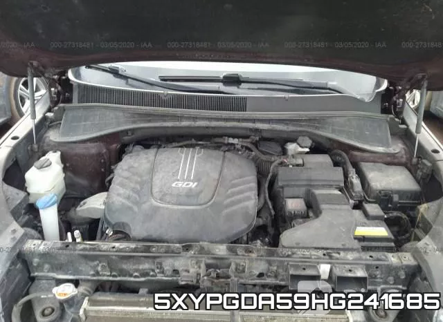 5XYPGDA59HG241685 фото 2