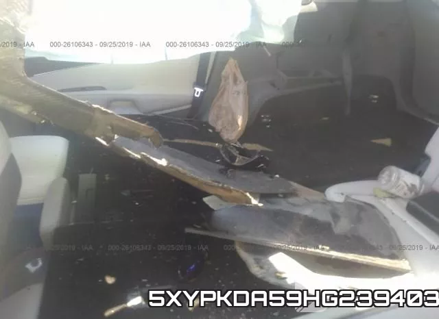 5XYPKDA59HG239403 фото 5