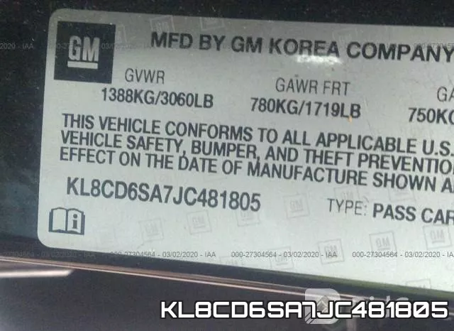 KL8CD6SA7JC481805 фото 7