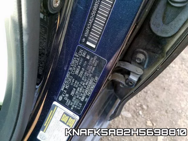 KNAFK5A82H5698810 фото 2