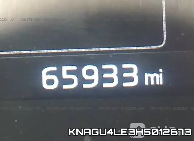 KNAGU4LE3H5012673 фото 4