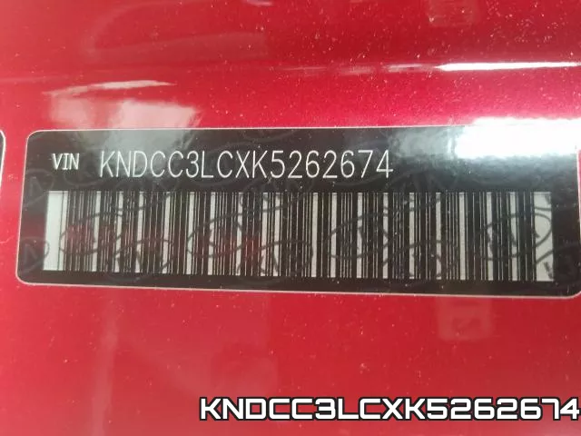 KNDCC3LCXK5262674 фото 2