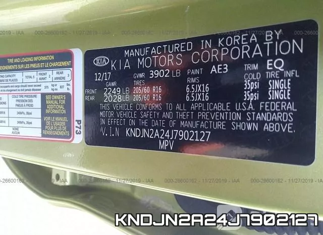 KNDJN2A24J7902127 фото 6