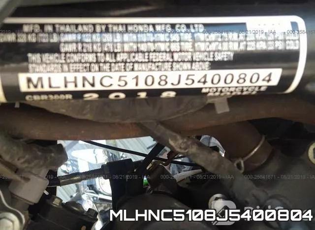 MLHNC5108J5400804 фото 2
