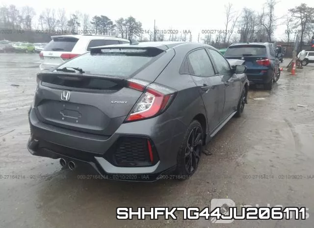 SHHFK7G44JU206171 фото 4
