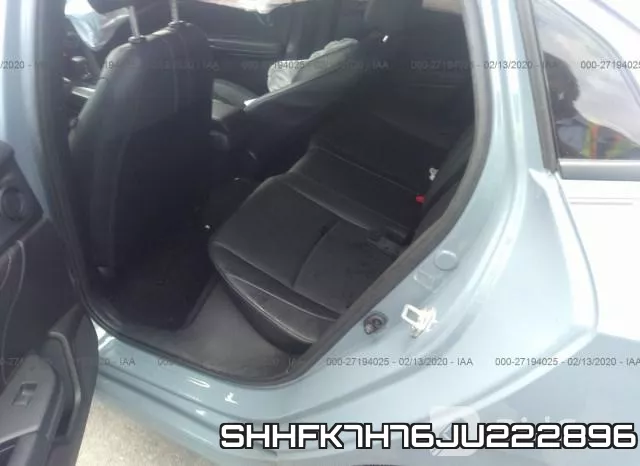 SHHFK7H76JU222896 фото 8