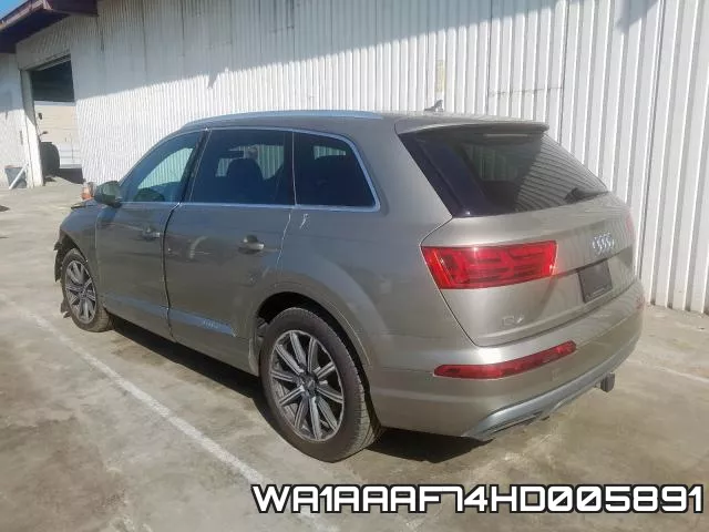 WA1AAAF74HD005891 фото 3
