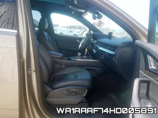WA1AAAF74HD005891 фото 4