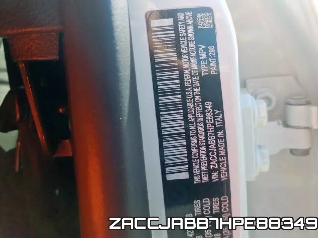 ZACCJABB7HPE88349 фото 2