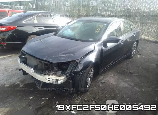 19XFC2F50HE005492 фото 2